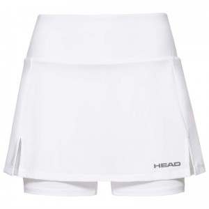 JUPE HEAD CLUB FILLE BASIC BLANC