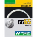 GARNITURE YONEX BG-65 BLANC